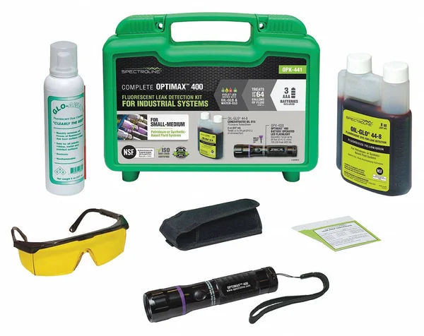 Spectroline Opk-441 Oil Leak Detection Kit Item - 3 AAA bat.