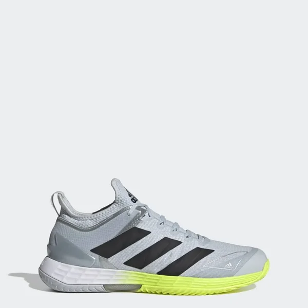 Adidas Adizero Ubersonic 4 Tennis Shoes - Men's - Cloud White, Halo Blue - 13.5