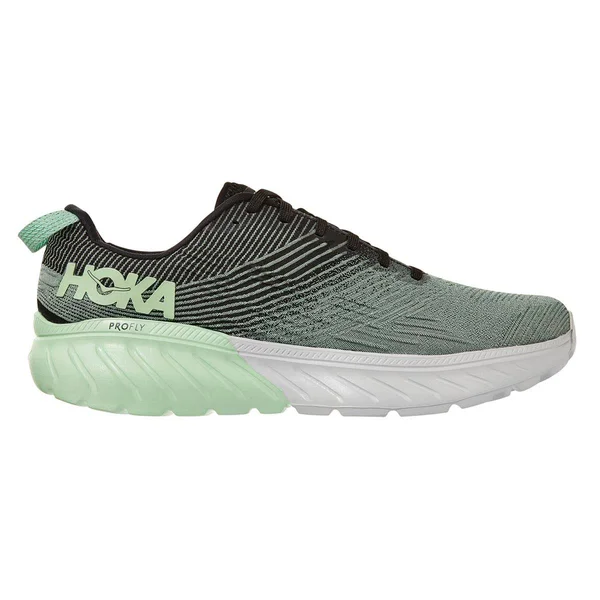 Hoka One One Men's Mach 3 - 12.5 - Green Ash, Black