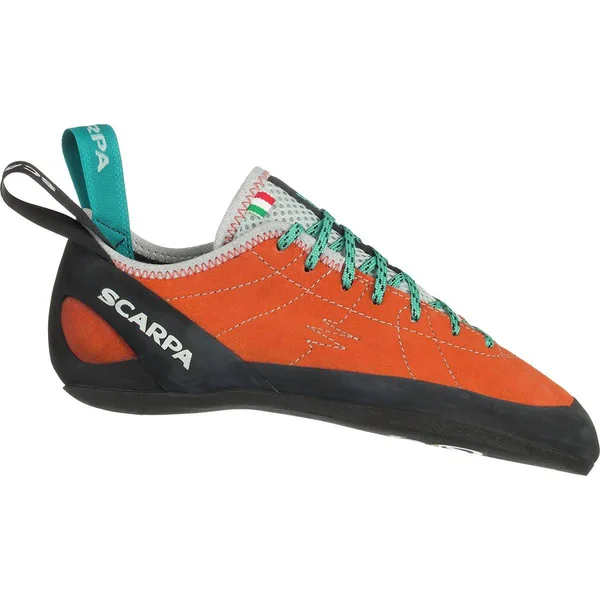 Scarpa - Women's Helix Climbing Shoe 41.5 - Mandarin Red