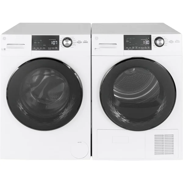 GE GFW148SSMWW Front-Loading Washer - White
