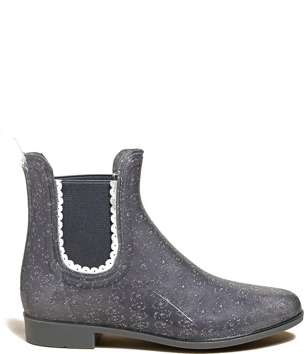 Jack Rogers Magenta Sallie Sparkle Rainboots