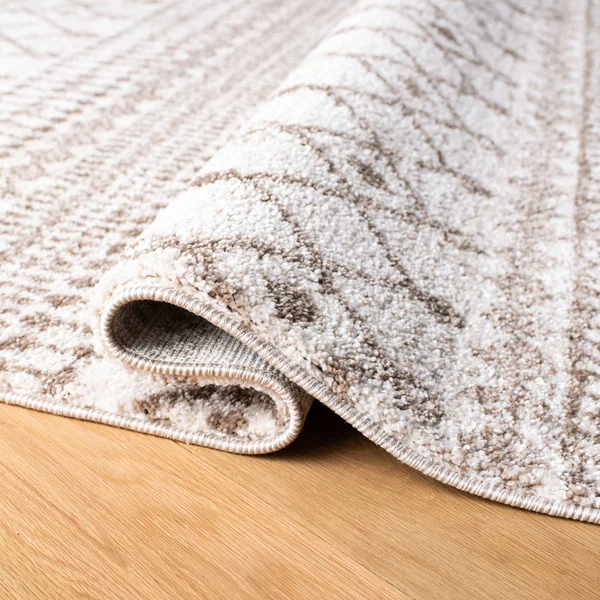 Safavieh Tunisia Rug Collection TUN742A - Ivory, Tan - 9& x 12&