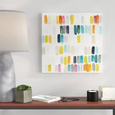 &Bright Swatches I& Painting on Canvas Size: 20x22 H x 20x22 W x 1.25x22 D