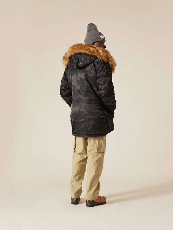 Alpha Industries Men's Slim Fit N-3B Parka