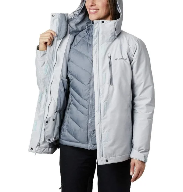 Columbia Whirlibird IV interchange Jacket - Women's Cirrus Grey Crossdye - XL