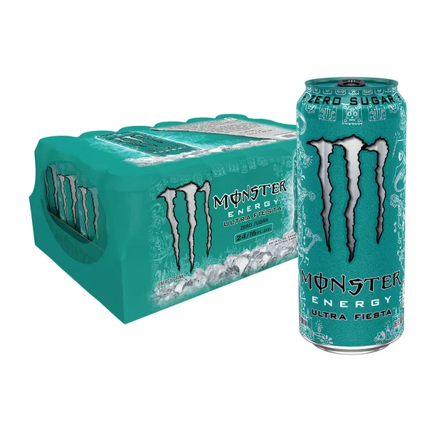 Monster Energy Ultra Fiesta (16oz/ 24pk) 384 fl oz, 384 oz