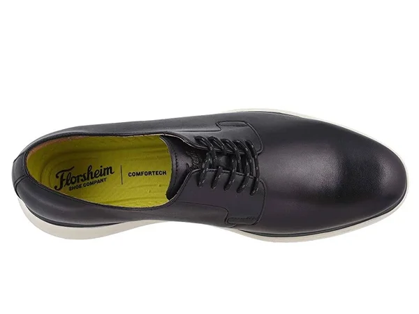Florsheim Fuel 5 Eye Plain Toe Oxford 9 Men's Black