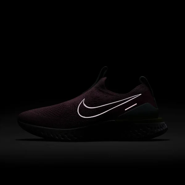 Nike Women's Epic Phantom React Flyknit Running Shoes - Size: 7, Pink