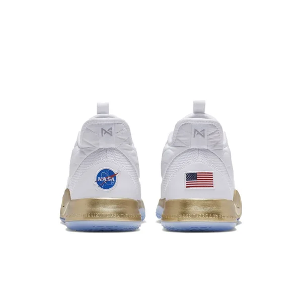 Nike PG 3 NASA Basketball Shoe Size 7.5 (White)