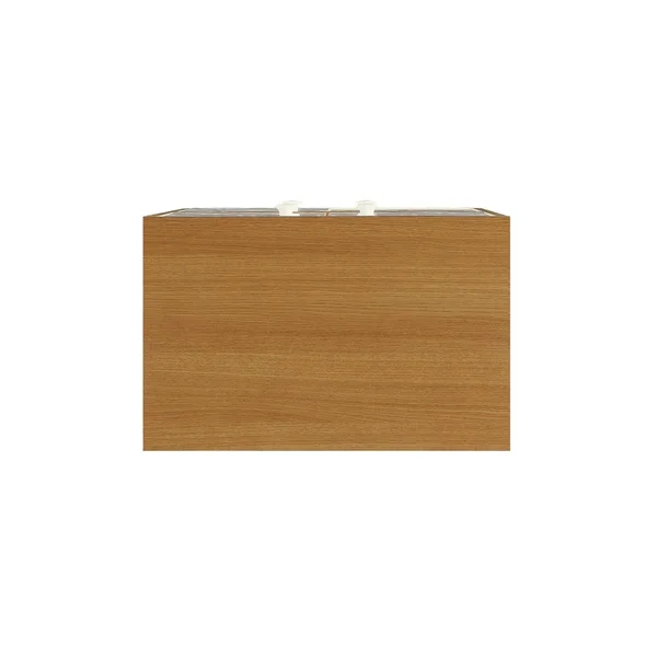 Acme Anita Cabinet - Natural & White