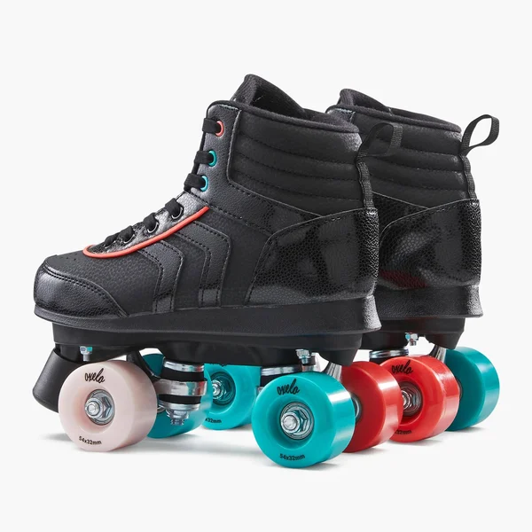 Oxelo Kid's 100 - Roller Skates in Black, Size 12.5C