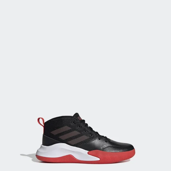Adidas Boys& Own The Game Basketball Shoes, Wide - Black