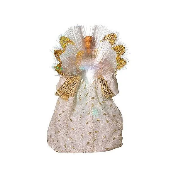 Kurt Adler 12x22 Fiber Optic Angel Treetop