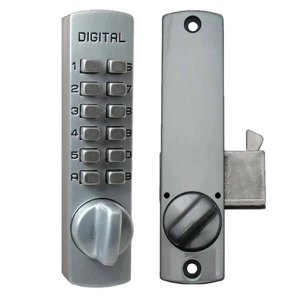 Lockey USA Mechanical Keyless Surface Mount Hook Bolt Sliding