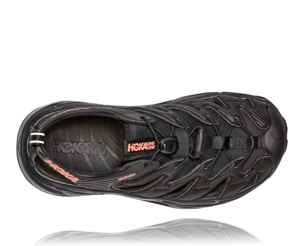 Hoka One One Women's Hopara - 5 - Black - Fusion Coral