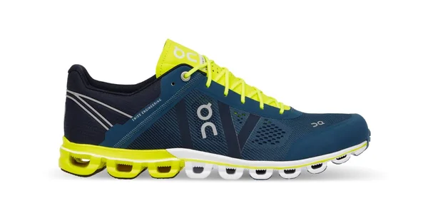 Men's ON Cloudflow Neon/Petrol - US Size 10