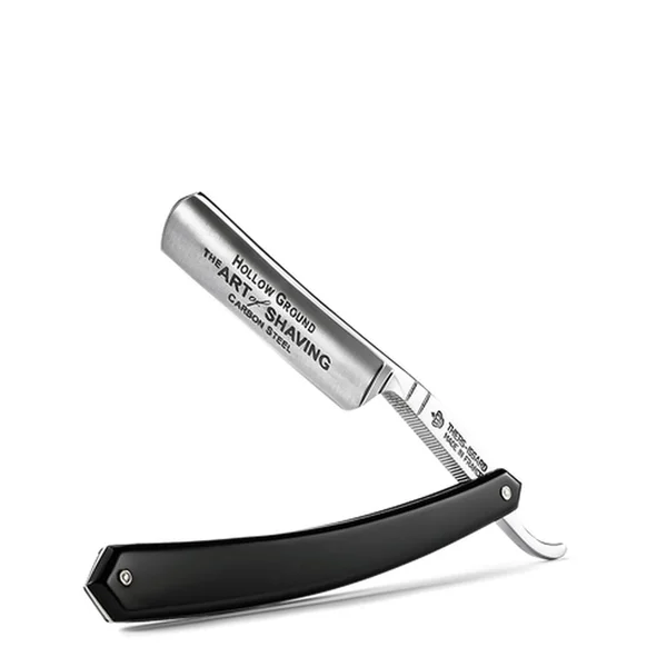 The Art of Shaving Black 5/8 Blade Point Straight Razor