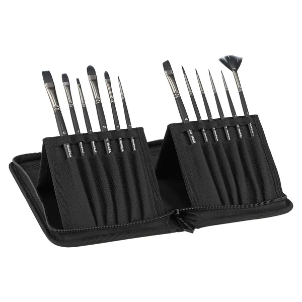 Black Swan Short Handle Brush Set of 12
