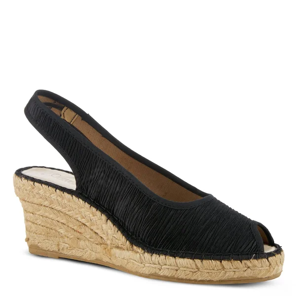 Azura Women's Jeanette Sandal Black, 42