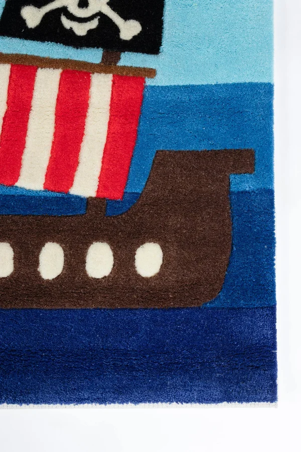Momeni Lil Mo Whimsy Area Rug - Multi, 5& x 7&