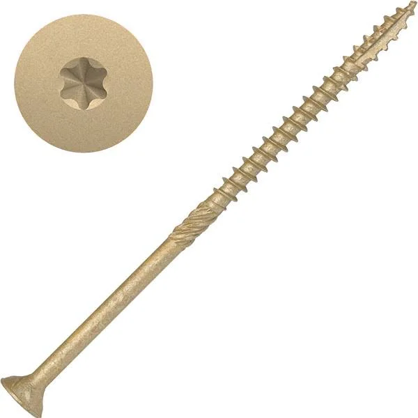 Screw Products Axis #14 Exterior STRUCTURAL Wood Screw - 5 lbs - 5x22