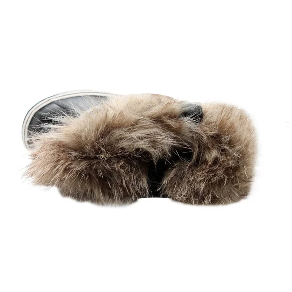 Sorel Women's Joan of Arctic Fur Boots, Black/Stone, 7.5