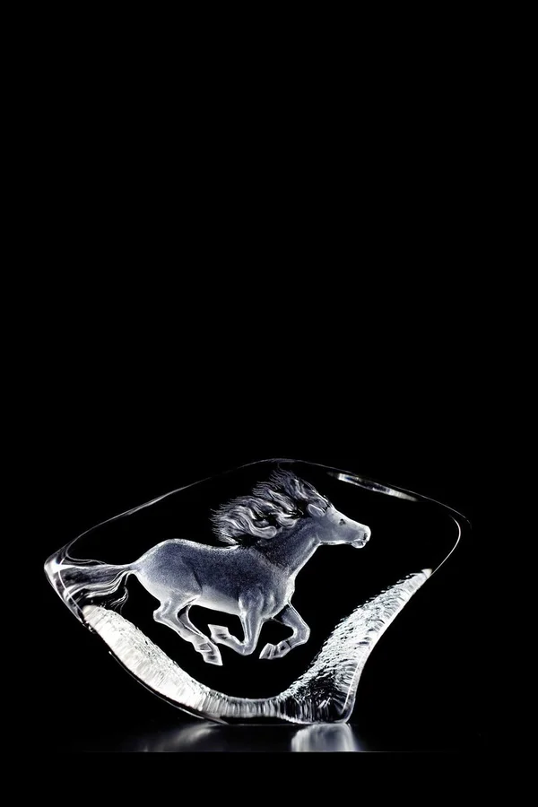 Horse Crystal Sculpture, 33715