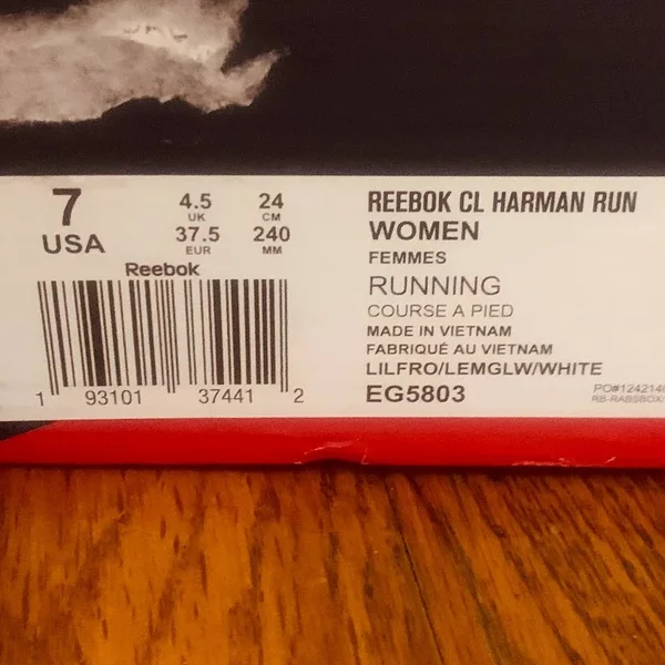 Reebok Women's Classic Harman Run Sneaker - Size: 7, White