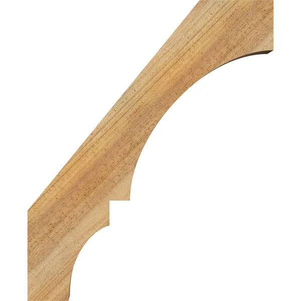 6x22W x 16x22D x 28x22H Balboa Rough Sawn Brace, Western Red Cedar