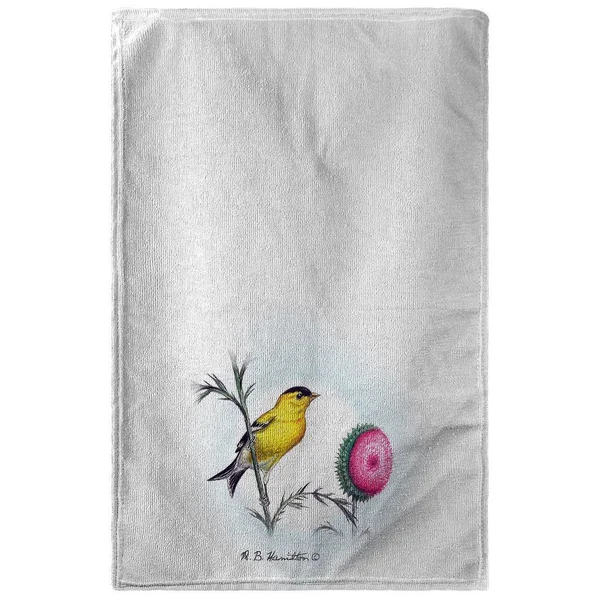Betsy Drake BT244 30 x 50 in. Betsys Goldfinch Beach Towel