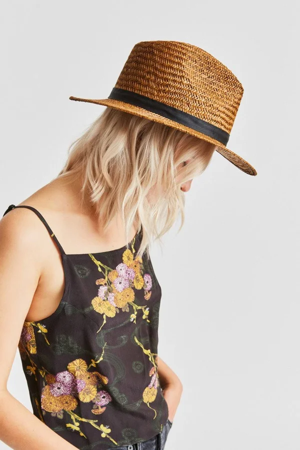 Brixton -Lera III Fedora - Brown - Brown, Medium