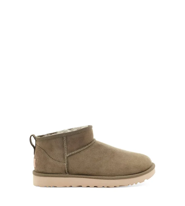 Ugg Women's Classic Ultra Mini Fashion Boot, Burnt Olive, 6