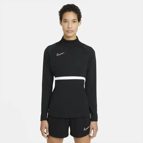Nike Dri-Fit Academy Women's Soccer Drill Top in Black, Size: Xs, CV2653-010