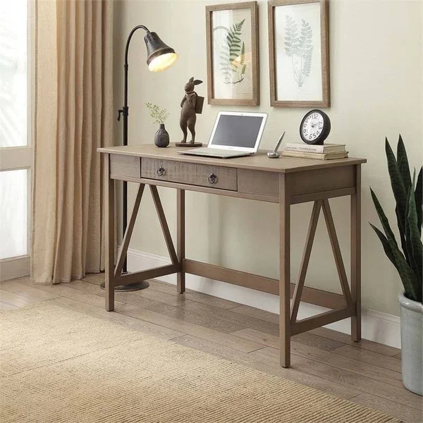 Riverbay Furniture Rustic Gray Desk - RF-1557411