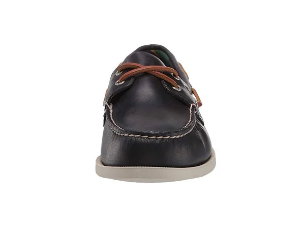 Sperry Top-Sider Men's Authentic Original 2-Eye Plush Varsity Boat Shoe, Size: 9.5, Navy Leather