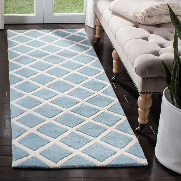 Safavieh Chatham Dark Grey & Ivory 6& x 9& Rug