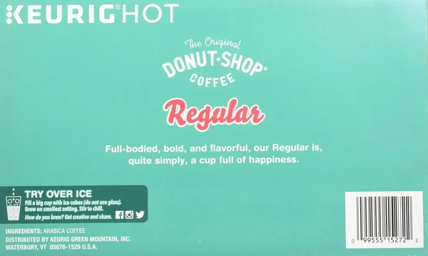 The Original Donut Shop Regular Keurig Single-Serve K-Cup Pods, Medium Roast Coffee - 54 count