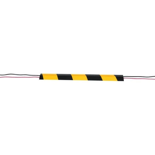 Vestil Extruded Aluminum Hose/cable Crossover 36 in Yellow/Black Hcr-36-yb
