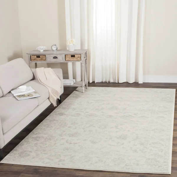 Safavieh Carnegie Cream & Grey 5&-1x22 x 7&-6x22 Rug