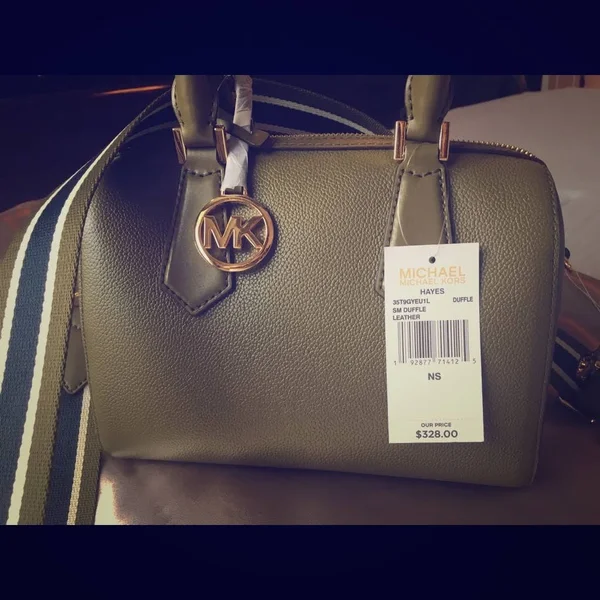 Michael Michael Kors Bags - Michael Kors - Small Duffle Bag, Color: Green, Size: Small, Ad1banda&s Closet