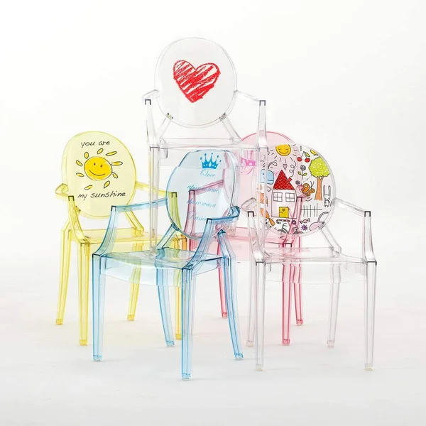 Kartell Lou Lou Ghost Chair Kids - Heart