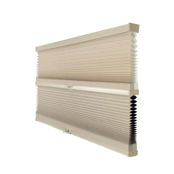 Chicology Cut-to-Size Fawn Cordless Blackout Privacy Cellular Shades 40.5 x 48 in. L - Fawn (Day N& Night)