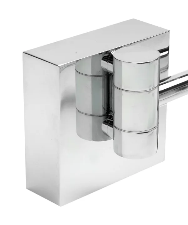 Alfi Brand ABM8WLED Wall Mount Square 8x22 5X Magnifying Cosmetic Mirror with Light - Polished Chrome