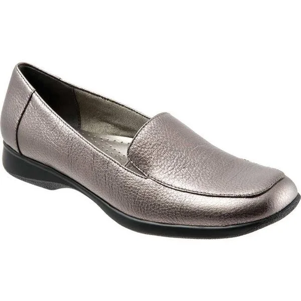 Women's Trotters Jenn Loafer - Pewter Metallic - Size 10