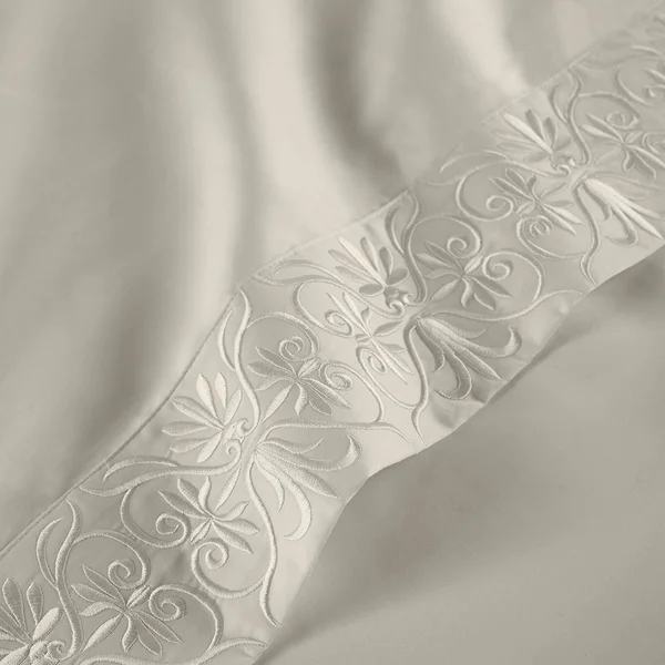 Ariane Sheet Set, 100% Giza Egyptian Cotton, Twin, Linen