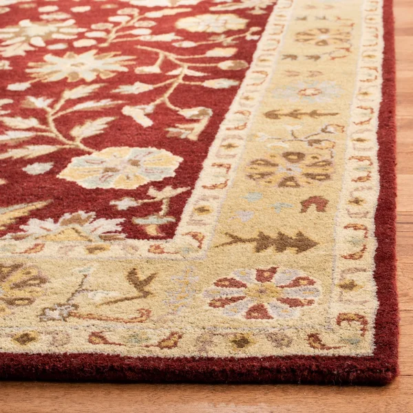 Safavieh Heritage HG813A 2&3x22 x 14&0x22 Runner Red - Gold Area Rug