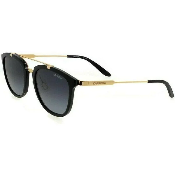 Carrera 127/S Sunglasses Shiny Black, Gold