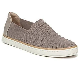 Soul Naturalizer Slip-On Loafer Flats - Kemper - Size 6 Medium, Grey Knit