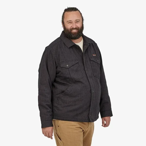 Patagonia Men's Iron Forge Hemp Canvas Ranch Jacket - Workwear Jackets - Blue - 27805 - XXL
